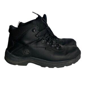 Timberland‎ Ledge Mid Waterproof Hiking Boots Mens 11W Black Leather Outdoor